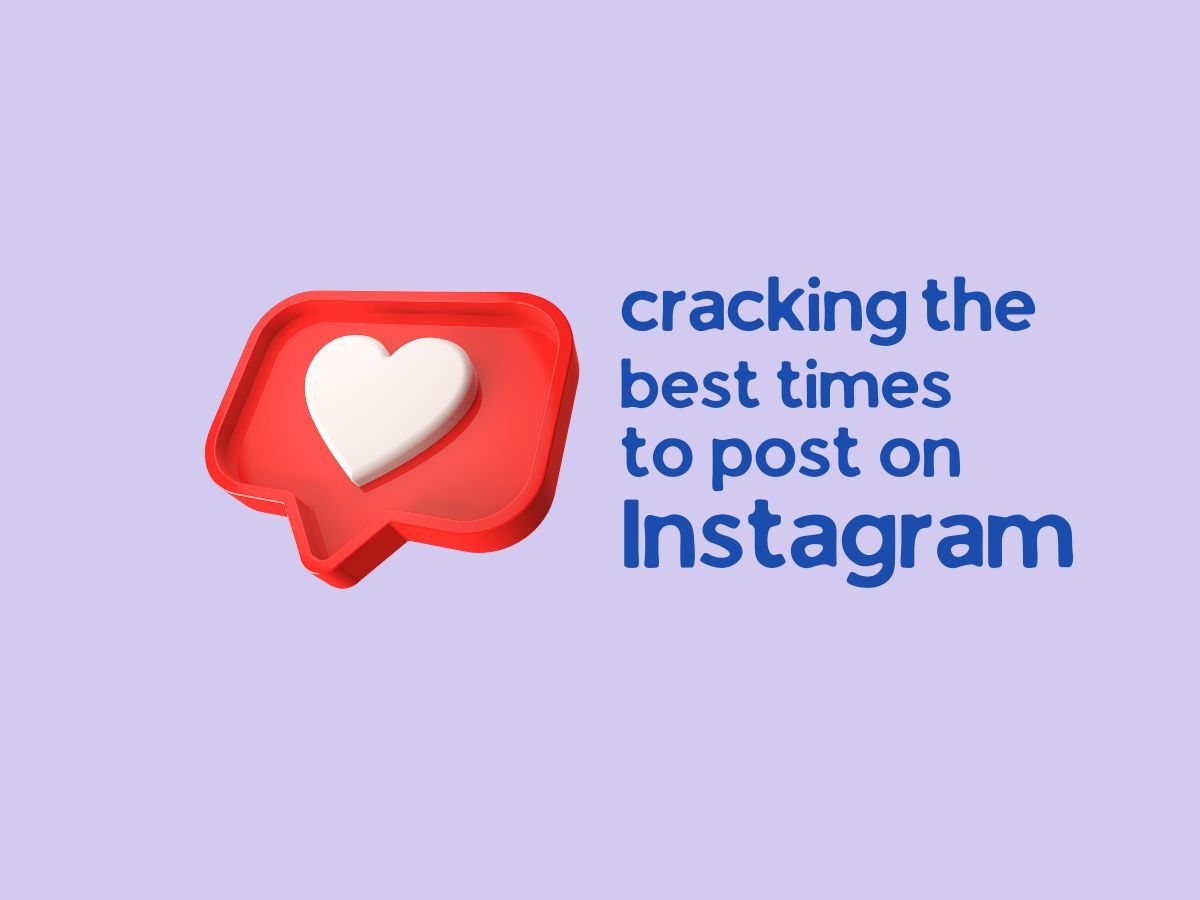 Cracking the best times to post on Instagram